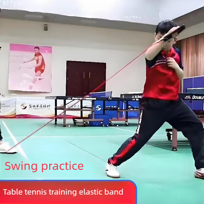 Table Tennis Gun - Portable Table Tennis Training Elastic Belt