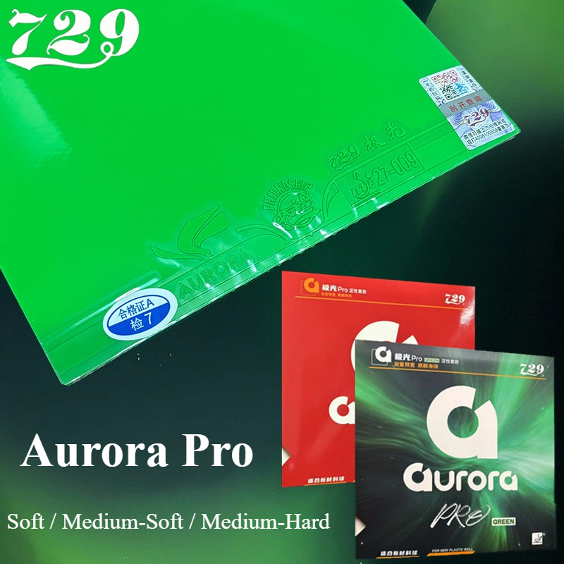 Table Tennis Games - 729 Friendship Aurora Pro Green Table
