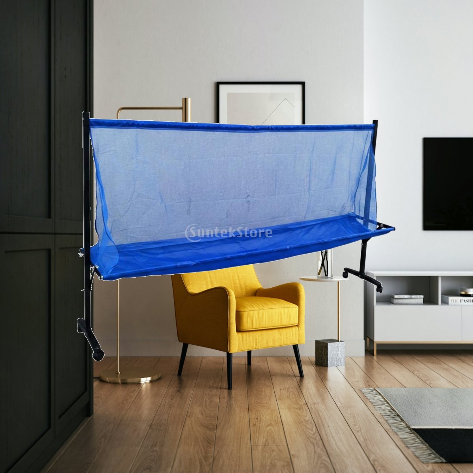 Table Tennis Net - Table Tennis Ball Collector Foldable Frame