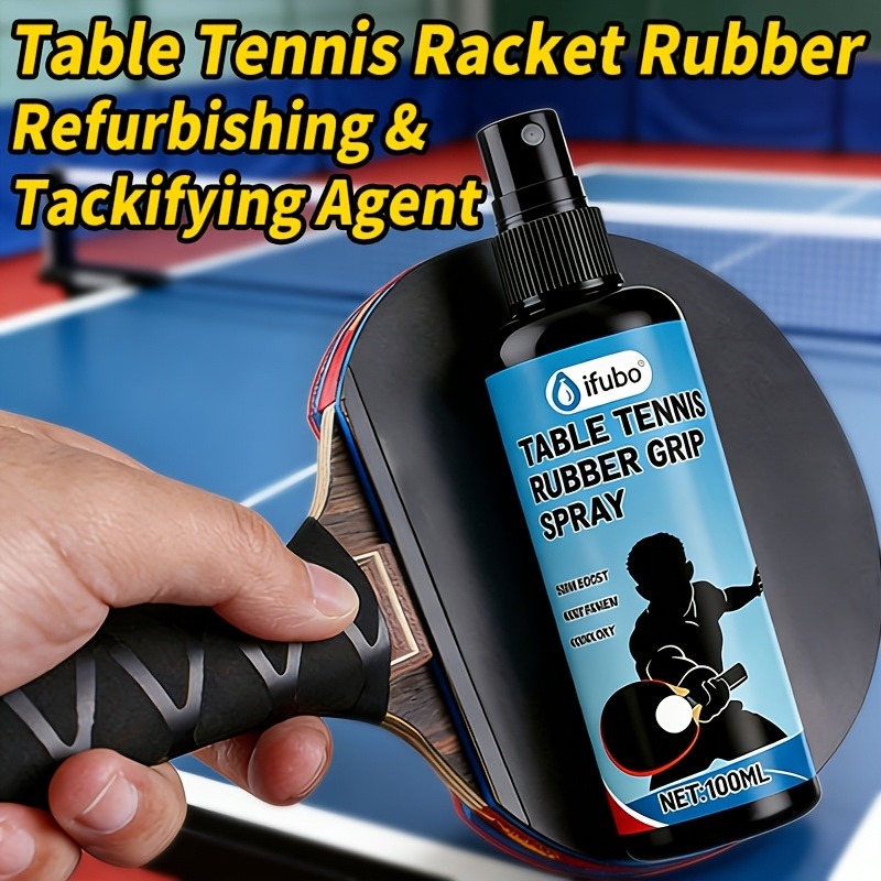 Table Tennis Gun - Table Tennis Racket Rubber Care Solution