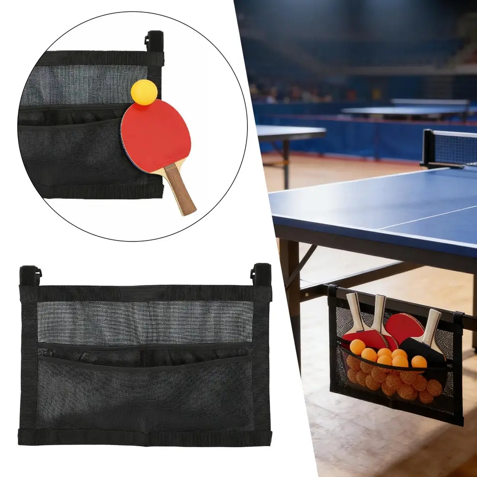 Table Tennis Net - New Mesh Pingpong Ball Holder Large