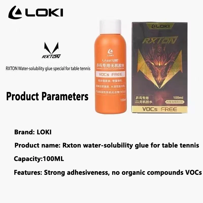 LOKI Waterbased Glue 100ml Wat - огляд і ціна Table Tennis Games