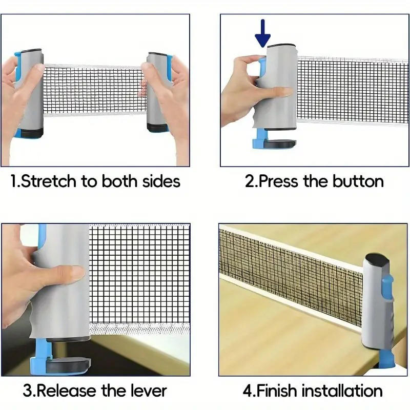 Portable Retractable Table Ten - огляд і ціна Table Tennis Net