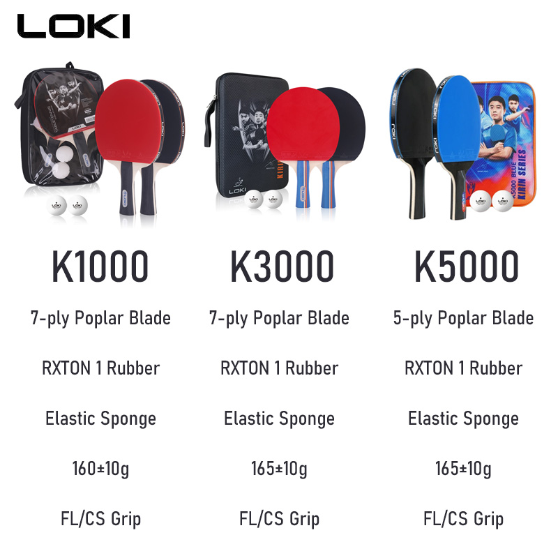 LOKI K1000 K3000 K5000 Table T - огляд і ціна Table Tennis Touch