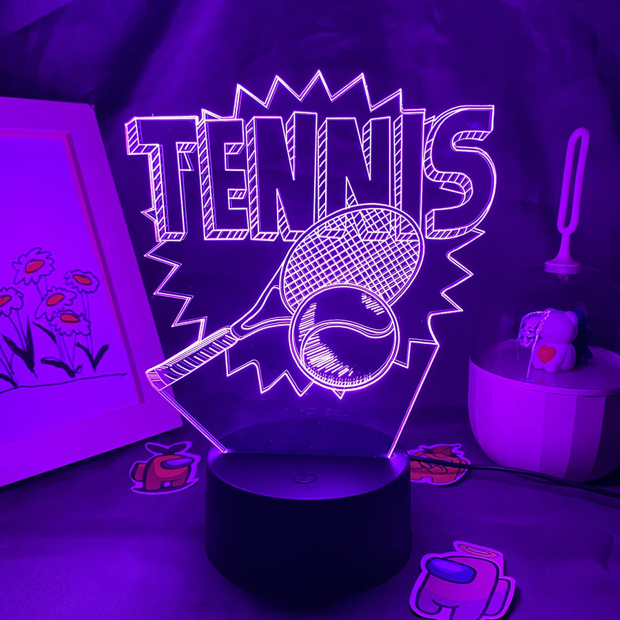 Tennis Player 3D Illusion LED  - огляд і ціна Table Tennis Touch