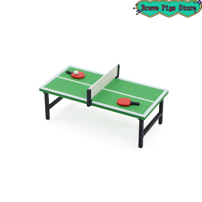 1:12 Miniature Table Tennis Ra - огляд і ціна Table Tennis Games