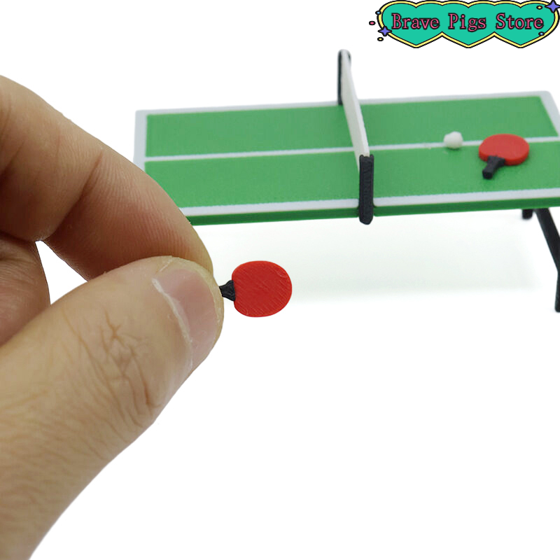 1:12 Miniature Table Tennis Ra - огляд і ціна Table Tennis Games
