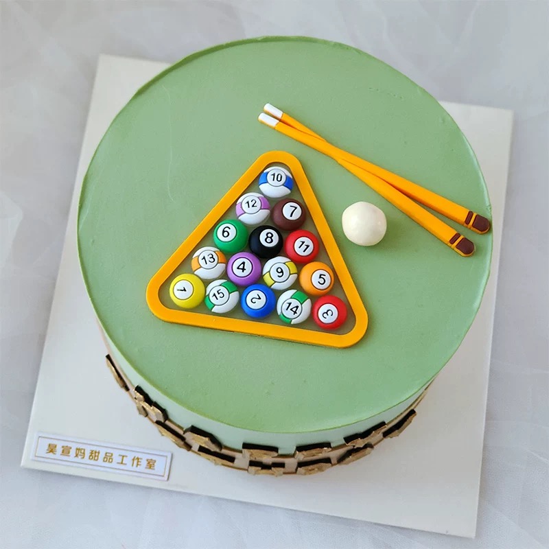 Billiard Cake Birthday Decorat - огляд і ціна Table Tennis Games