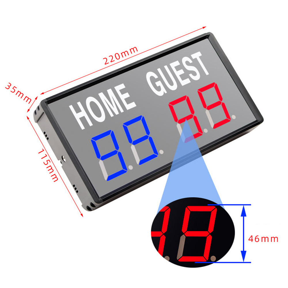 4-Digit LED Electronic Score K - огляд і ціна Table Tennis Flash
